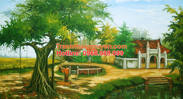 tranh-lang-que-viet-nam