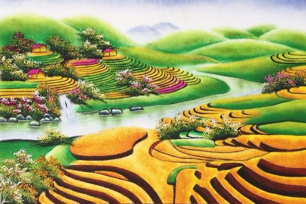 tranh-phong-canh-lang-que
