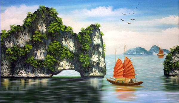 Tranh phong cảnh biển đẹp nhất-3