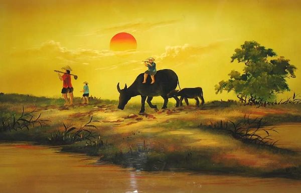 tranh-lang-que-viet-nam