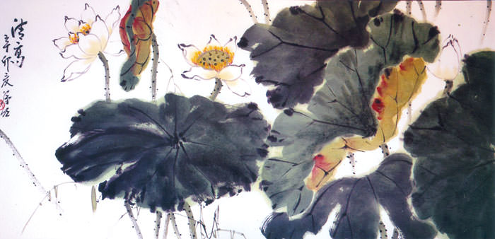 tranh thủy mặc 1