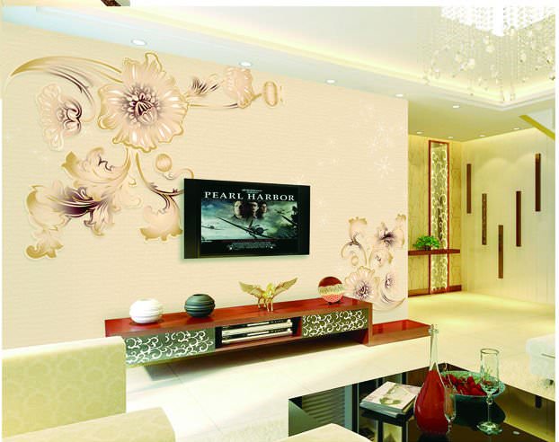 vẽ tranh tường gia đình 2